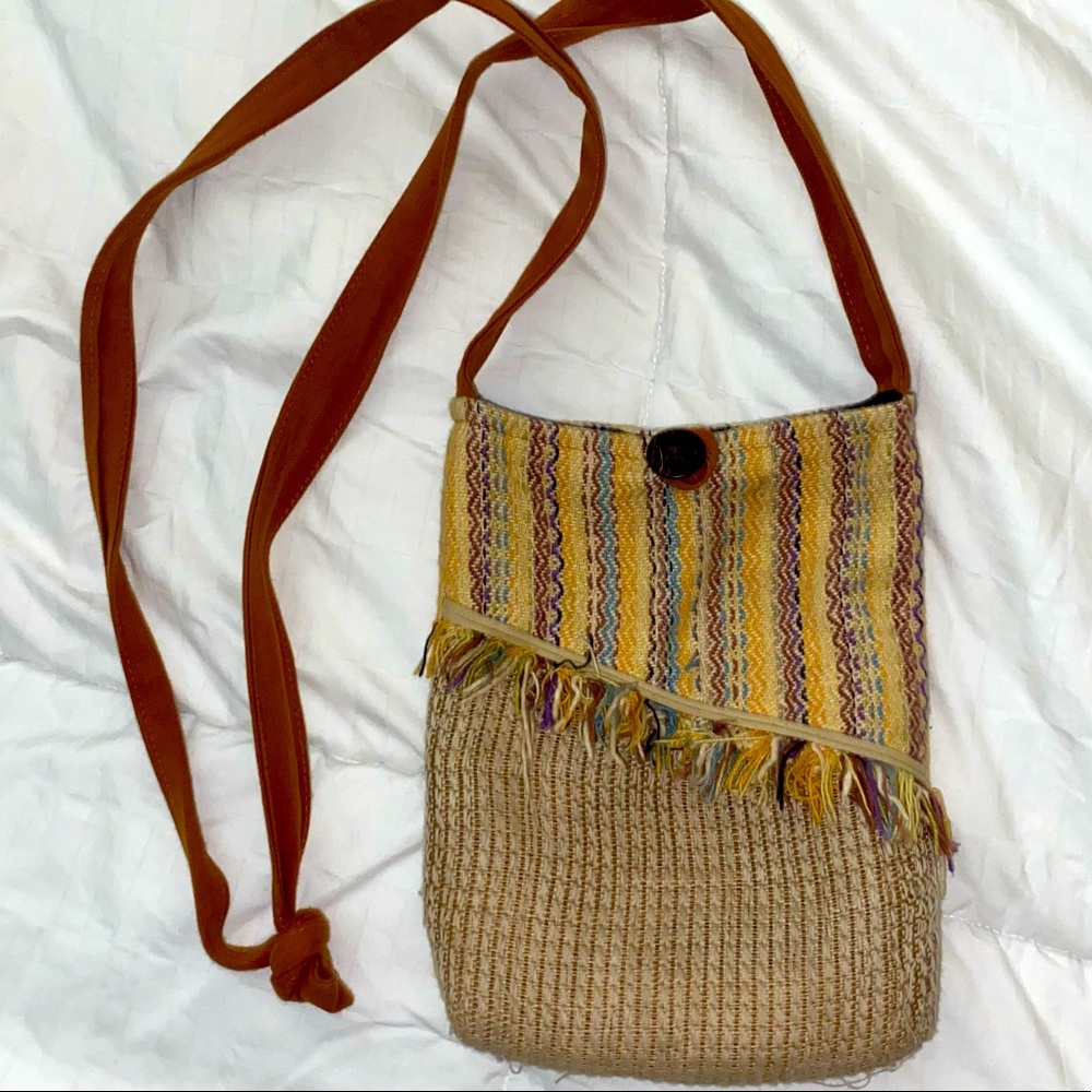 ⭐️Tweed cross body purse